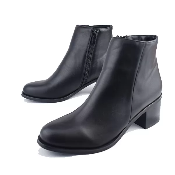 Bottine pour femme 604 noir..........   miniature